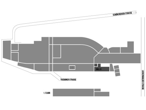 Grundriss Halle 6